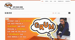 Desktop Screenshot of gruminternet.com.br